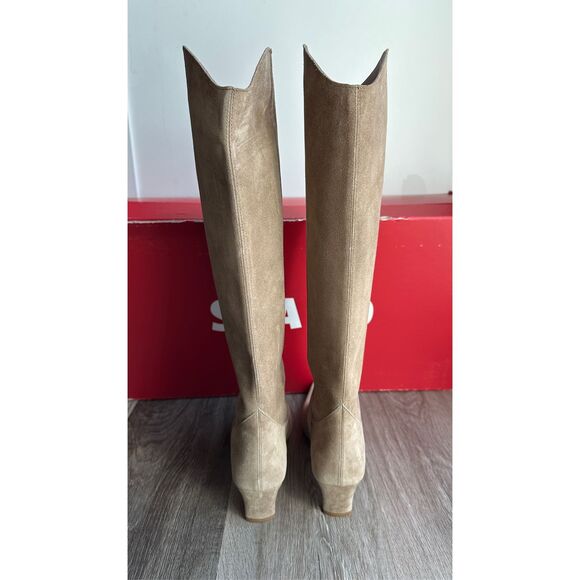 STAUD WESTERN WALLY BOOT DUNE SUEDE EU38/US8 $495 - Picture 9 of 16